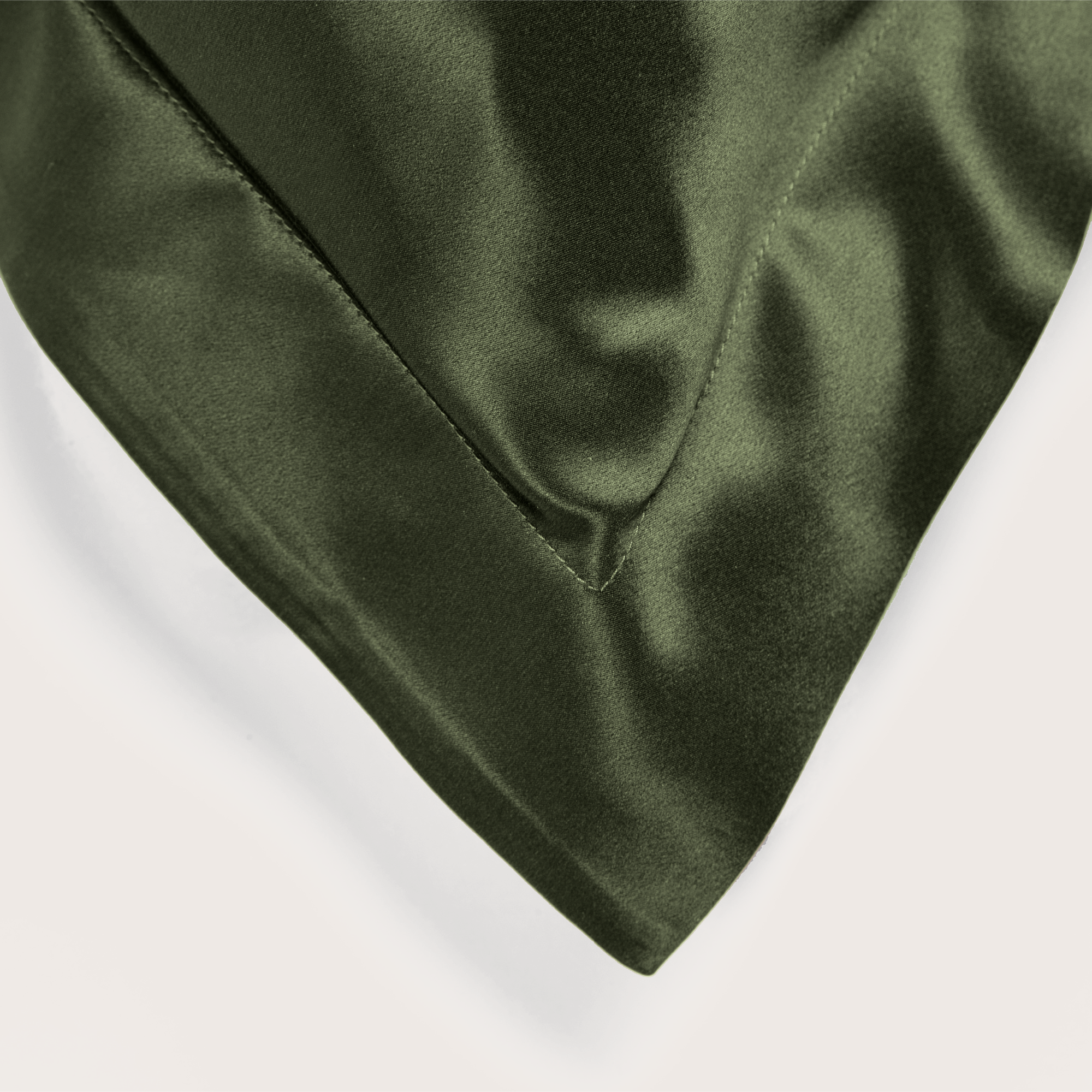 Oxford style pure Mulberry silk pillowcase with a classic flange border by ODAYA Home