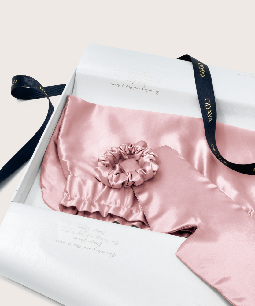The Silk Wardrobe Beauty Set - Rose
